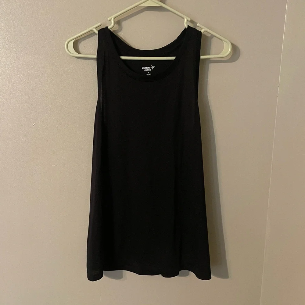Old Navy Classic Black Tank Top - Picture 1 of 3